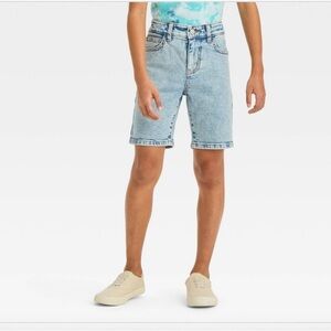 Men's Blue Denim Shorts